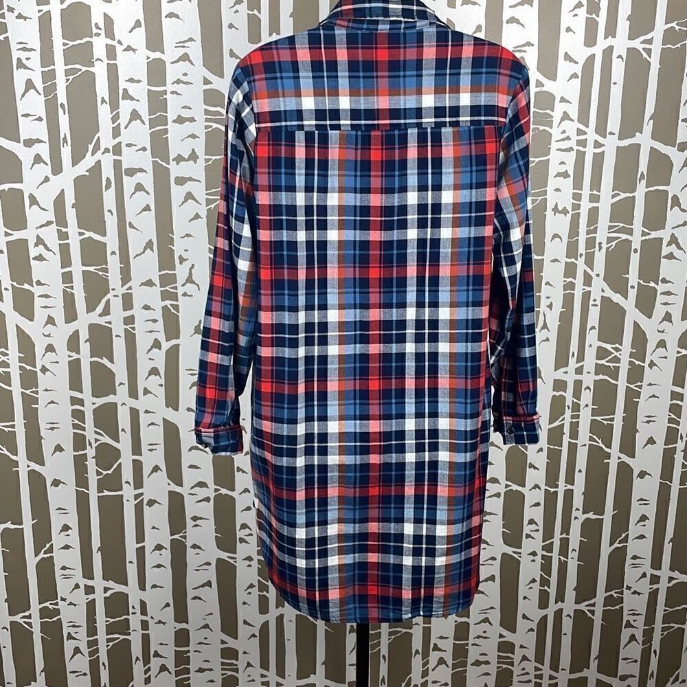 Universal Thread Plaid Shirt Dress sz M - Picture 3 of 9